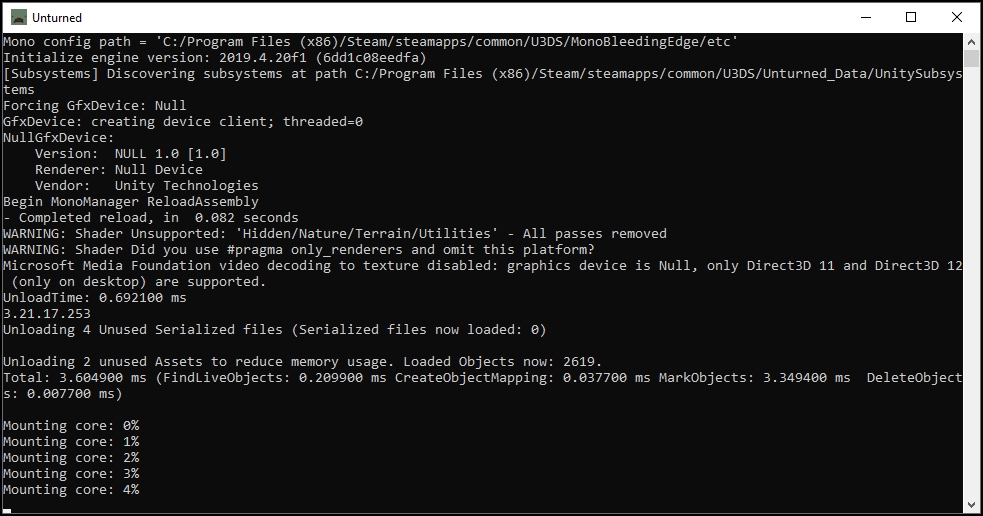 U3DS command-line interface
